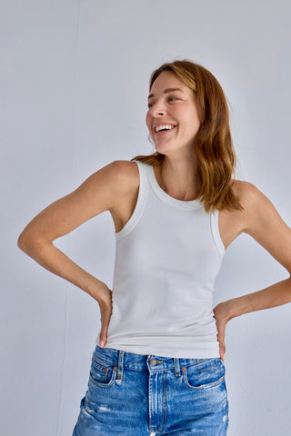 JODI TANK white