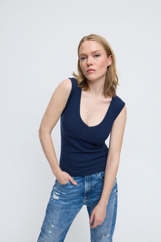 JJ TANK - navy