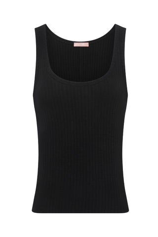 CHARLI TANK black charcoal