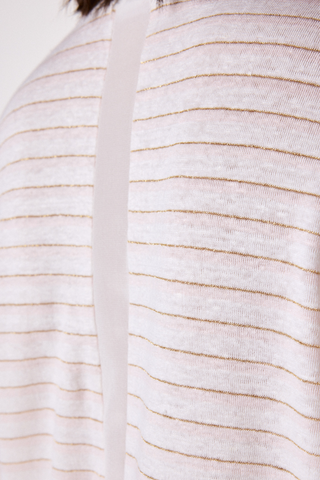 ANGEL TEE blush stripe