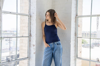 GIA TOP navy