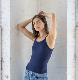 GIA TOP navy