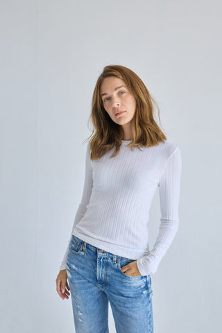 SOPHIE CREW WHITE