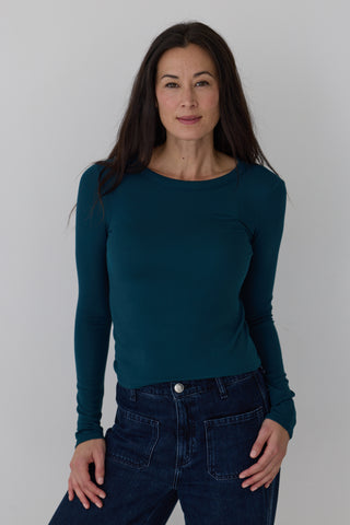 MILO TOP peacock green