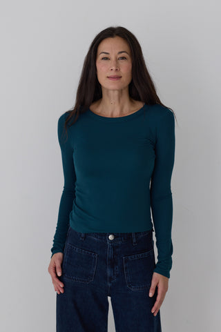 MILO TOP peacock green