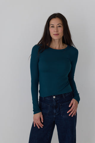 MILO TOP peacock green