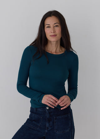 MILO TOP peacock green