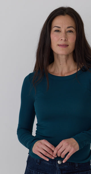 MILO TOP peacock green