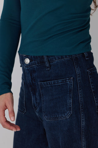 MILO TOP peacock green